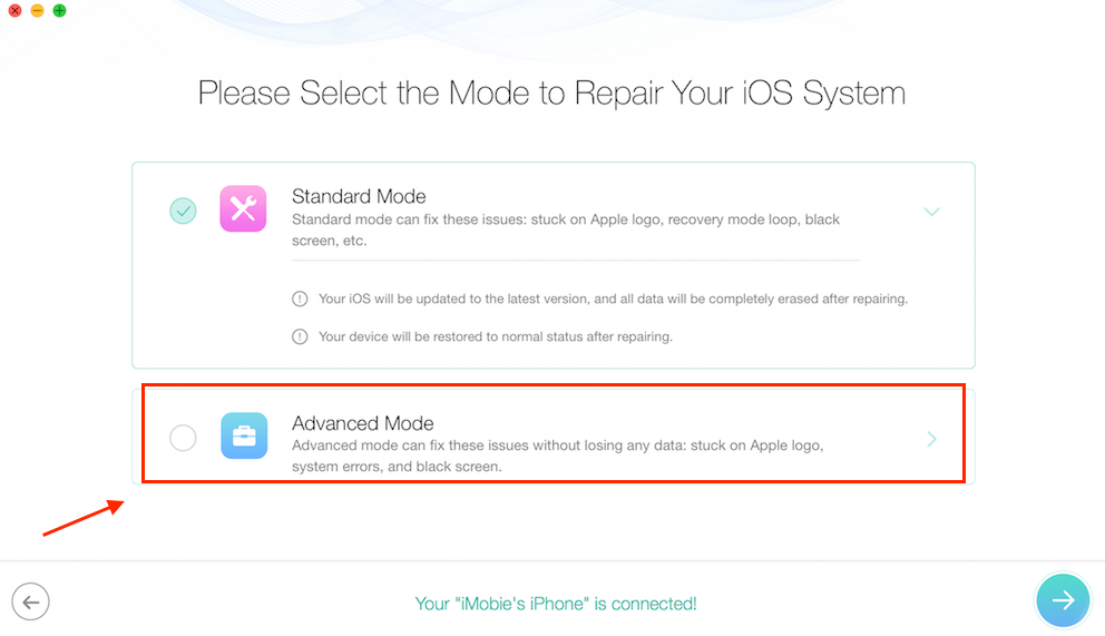iphone recovery mode software